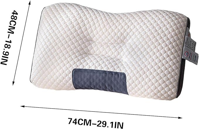 Almohada de apoyo para aliviar el dolor de cuello, hombros y espalda